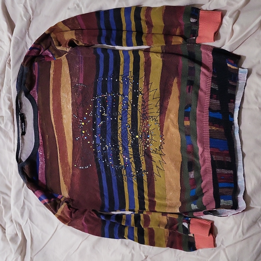 Desigual designer lightweight sweater